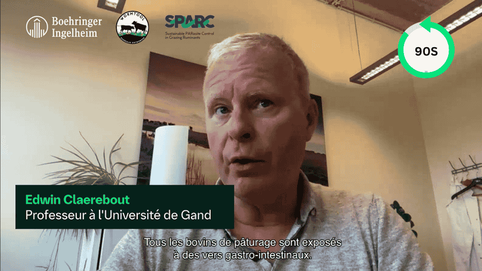 Professor Edwin Claerbout universiteit Gent 